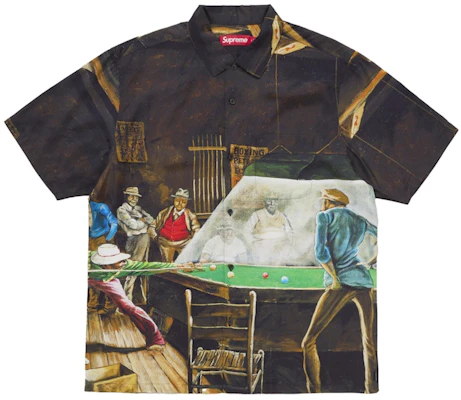 Kemeja Supreme Ernie Barnes S/S Pool Hall Buy Kemeja Supreme Ernie Barnes S/S Pool Hall