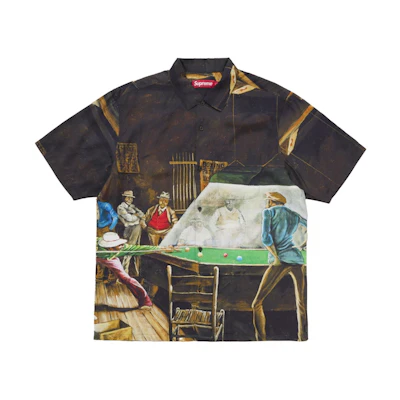Supreme Ernie Barnes S/S Shirt Pool Hall