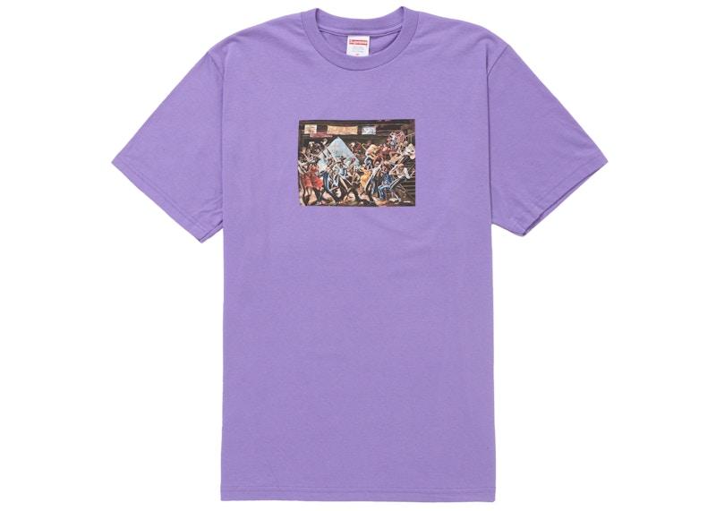 Supreme Ernie Barnes Tee Purple