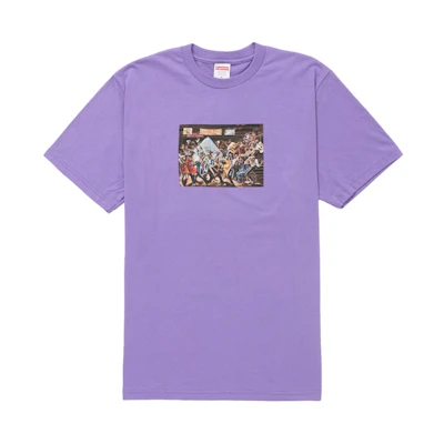 Supreme Ernie Barnes Tee Purple