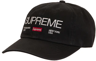 Supreme Est. 1994 6-Panel Black Supreme Est. 1994 6-Panel Black