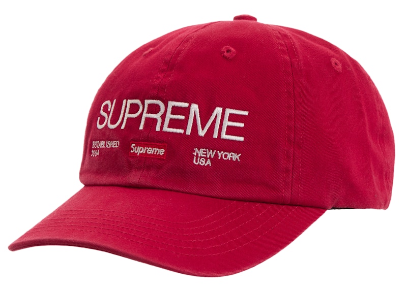 Buy Supreme Est. 1994 Topi 6-Panel Merah