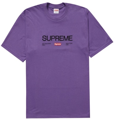Supreme 1994 紫色短袖T恤 Buy Supreme 1994 紫色短袖T恤