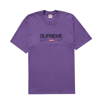 Supreme Est. 1994 Tee Purple