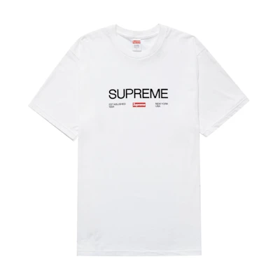 Supreme Est. 1994 Tee White