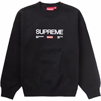 Supreme Established Crewneck Black Supreme Established Crewneck Black
