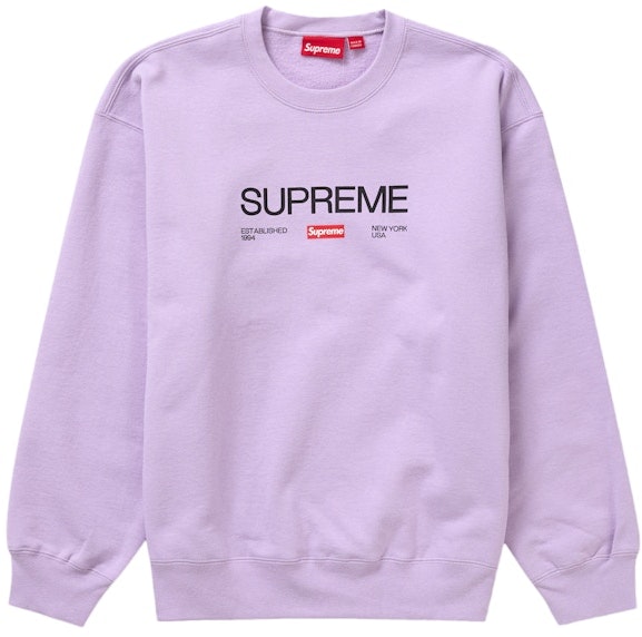 supreme-established-crewneck-violet