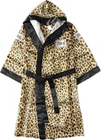 Supreme Everlast Satin Hooded Boxing Robe Leopard Supreme Everlast Satin Hooded Boxing Robe Leopard