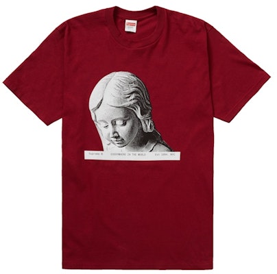 Supreme Everywhere Tee Cardinal Buy Supreme Everywhere Tee Cardinal