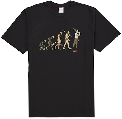 Supreme Evolution Tee Black Buy Supreme Evolution Tee Black
