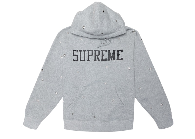 Buy Supreme Kate Moss Hooded Sweatshirt Ash Grey - Novelship