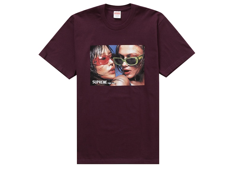Supreme Eyewear Tee Eggplant