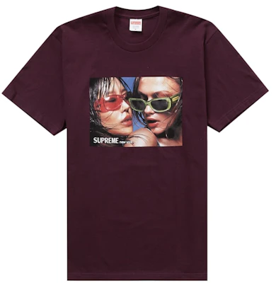Supreme Eyewear Tee Eggplant Buy Supreme Eyewear Tee Eggplant