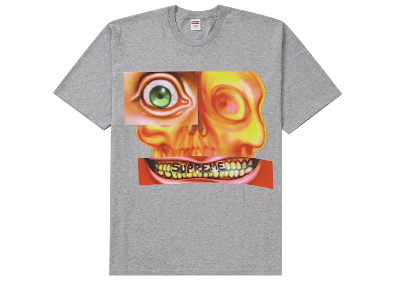 Buy Camiseta Supreme Face Heather Grey (FW21)