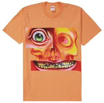 Supreme Face Tee Peach (FW21) Buy Supreme Face Tee Peach (FW21)