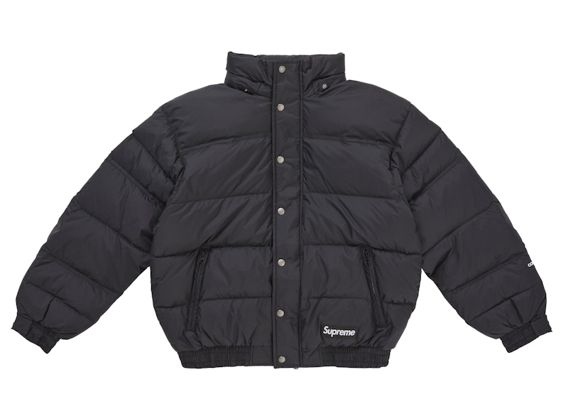 Lookbook 슈프림 페이스마스크 700-필 다운 패퍼 재킷 블랙