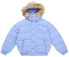 Supreme Facemask 700-Fill Down Puffer Jacket Light Blue Supreme Facemask 700-Fill Down Puffer Jacket Light Blue