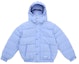 Order Supreme Facemask Jaket Puffer 700-Fill Warna Biru Muda