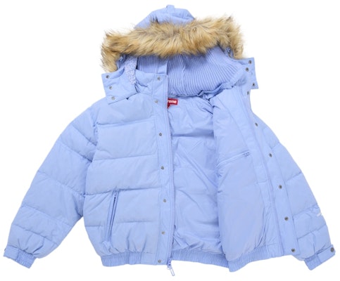 Supreme Facemask Jaket Puffer 700-Fill Warna Biru Muda Lookbook Supreme Facemask Jaket Puffer 700-Fill Warna Biru Muda