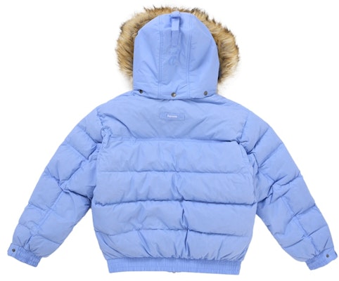 Supreme Facemask Jaket Puffer 700-Fill Warna Biru Muda Shop Supreme Facemask Jaket Puffer 700-Fill Warna Biru Muda