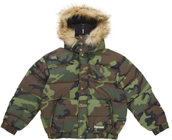 Supreme Facemask 700-Fill Down Puffer Jacket Woodland Camo Supreme Facemask 700-Fill Down Puffer Jacket Woodland Camo