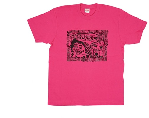 Supreme Faces Tee Dark Pink Buy Supreme Faces Tee Dark Pink