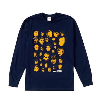 Supreme Faces Tee Navy