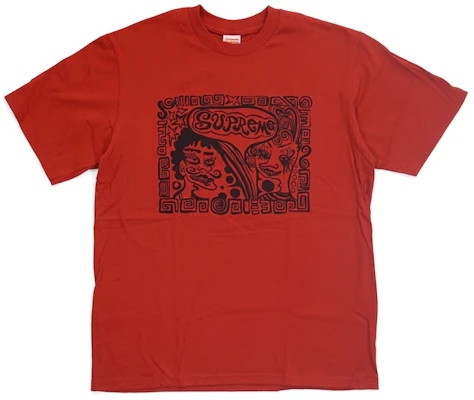 Supreme Camiseta Caras Roja Buy Supreme Camiseta Caras Roja