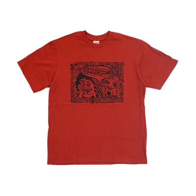 Supreme Faces Tee Red