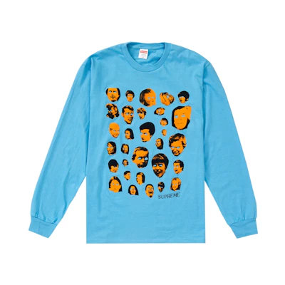 Supreme Faces Tee Slate