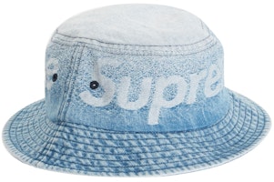 Supreme Fade Jacquard Denim Crusher 'Blue' Supreme Fade Jacquard Denim Crusher 'Blue'