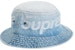Supreme Fade Jacquard Denim Crusher 'Blue'