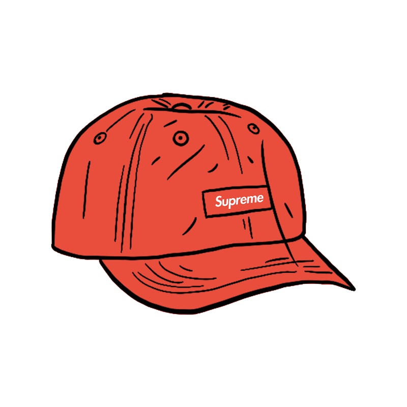 Supreme Faded Ripstop 6-Panel Orange
