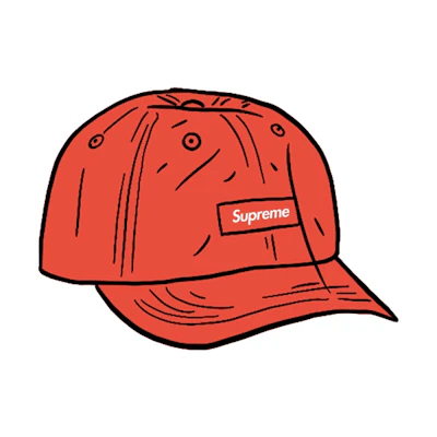 Supreme Faded Ripstop 6-Panel Orange