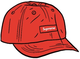 Supreme Faded Ripstop 6-Panel Red Supreme Faded Ripstop 6-Panel Red