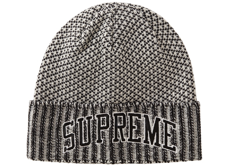 Supreme Fair Isle Beanie Black