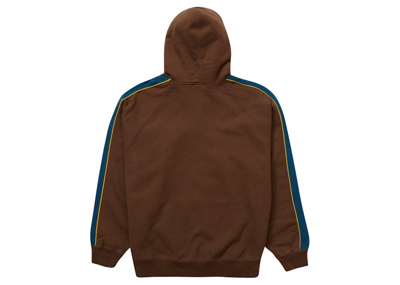 Supreme Falcon Raglan Zip Up Hooded Sweatshirt Natural 圖 2