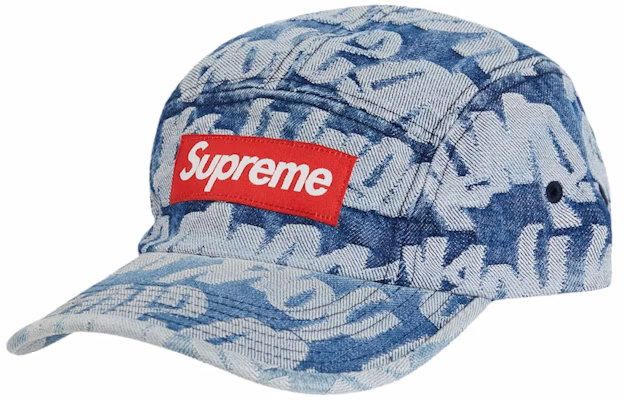 Supreme Gorra Camp Denim Azul Fat Tip Jacquard Buy Supreme Gorra Camp Denim Azul Fat Tip Jacquard