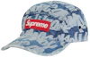 Buy Supreme Gorra Camp Denim Azul Fat Tip Jacquard