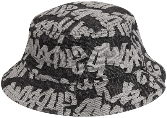 Supreme Fat Tip Jacquard Denim Crusher 'Black' Buy Supreme Fat Tip Jacquard Denim Crusher 'Black'