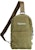 Supreme Fat Tip Jacquard Denim Sling Bag Olive
