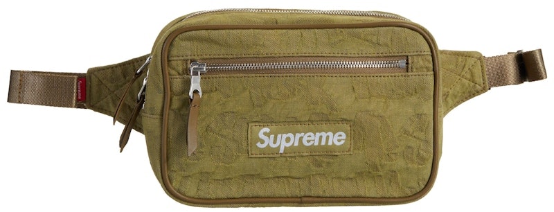 supreme-fat-tip-jacquard-denim-waist-bag-olive