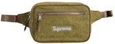 Buy シュプリーム 極太デニム ウエストバッグ (オリーブ)