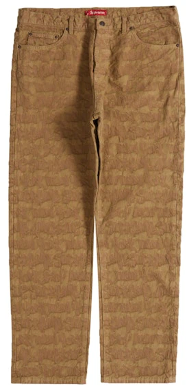 supreme-fat-tip-jacquard-regular-jean-olive