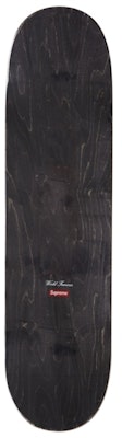 Supreme Fat Tip Skateboard Deck Black Order Supreme Fat Tip Skateboard Deck Black