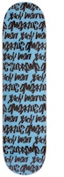 Supreme Fat Tip Skateboard Deck Light Blue Supreme Fat Tip Skateboard Deck Light Blue