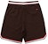 Supreme Faux Croc Basketball Short Brown
