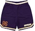 Buy 슈프림 퍼플 페이크 크록 농구 반바지