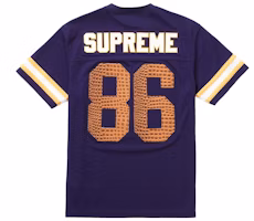 Supreme Faux Croc Football Jersey Purple Supreme Faux Croc Football Jersey Purple