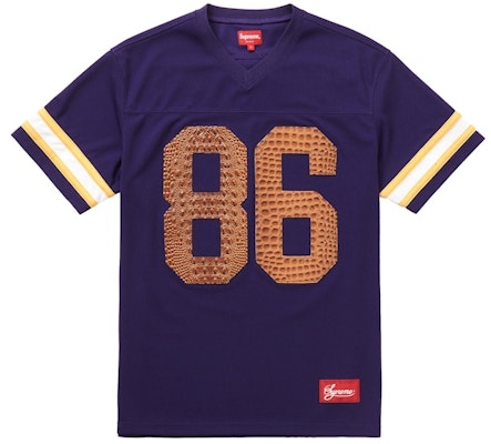 Jersey Sepak Bola Supreme Faux Croc Ungu Order Jersey Sepak Bola Supreme Faux Croc Ungu